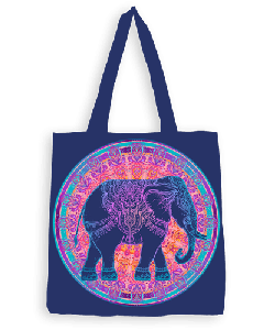 Eastern Tote Bag Elephant 36X40 cm