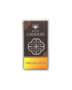 Green Tree Ritual candles Protection 10 pack