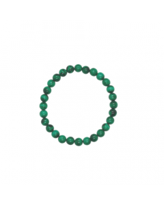 Malachite beaded Bracelet 6 mm