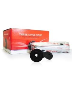 Three Kings Rings charcoal 40mm/80