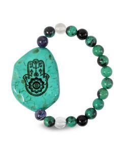 Pulsera Turqoise Spiritual Prints paquete mixto de 6