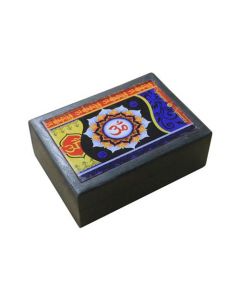 OM-theme Black wooden box