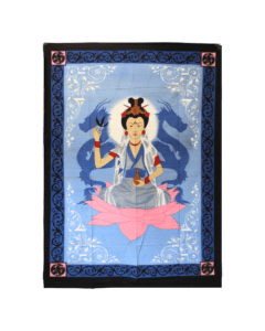 Cotton Tapestry Kwan Yin 52x76