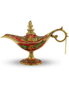  Brass Lamp Aladin Meena Work