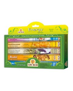 Clove brand incense gift pack Energy 5 assorted hexa