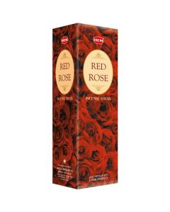 Hem Red Rose Square (25 x 8 Sticks)