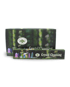 Box of crystal cleanings incense containing premium masala sticks