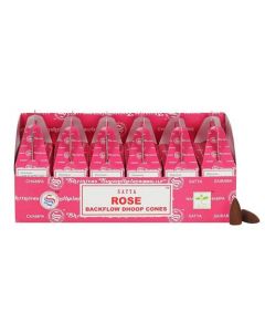 Satya Rose Backflow Dhoop Cones