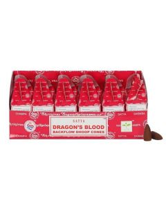 Satya Dragon's Blood Backflow Dhoop Cones