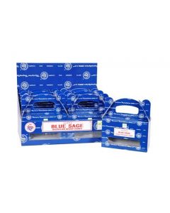 Satya Blue Sage Terugstromende Dhoop Kegels