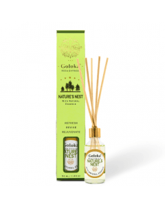 Goloka Natuurnest 50 ml Reed Diffuser Set