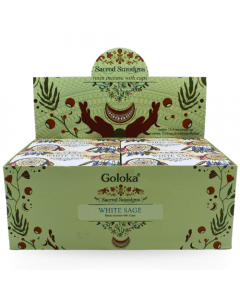 Goloka de Salvia Blanca Sahumerio en Copas