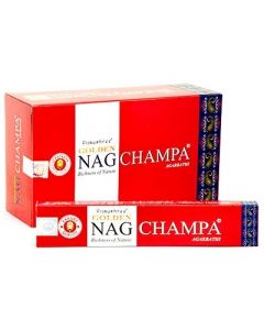 Golden Nag Champa Incienso 15 gramos