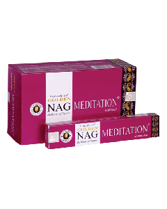 Golden Nag Incienso de Meditación 15 gramos