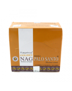 Conos de Incienso Golden Nag Palo Santo