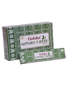 Goloka Nature's Basil Incense 15 grams