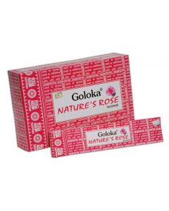 Goloka Nature's Incienso Rosa 15 gramos