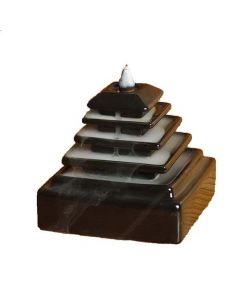 Back Flow Burner Stand Pyramid