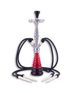 Hookah Aladin Havana Negro y Rojo