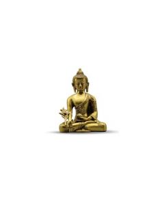 Buddha Sitting - Brown Gold Finish 8